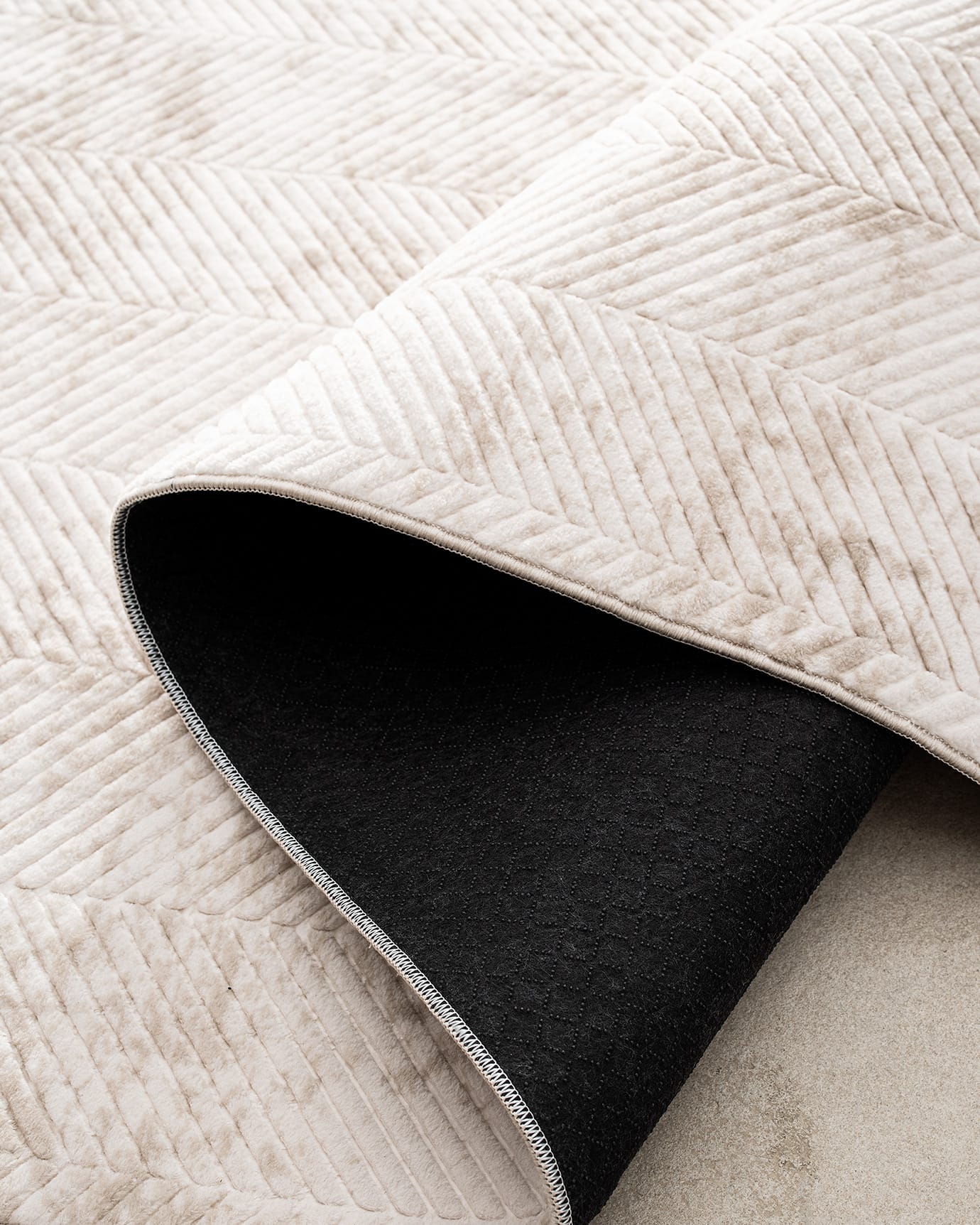 Eze Pattern Earth Tone Area Rug for Living Room - Brown