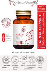 Professional Men's Herbal Support Supplement Saffron Lepidium Korean Ginseng Tablets