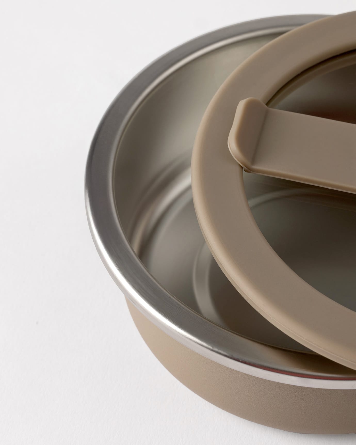 Taupe 450ml nádoba na potraviny - vzduchotěsný kuchyňský organizér