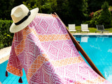 Cotton Jacquard Turkish Towel - Allaire Design