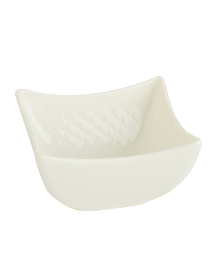 New Bone China Square Candy Bowl - Modern Minimalist