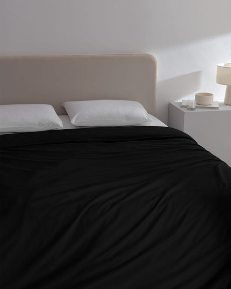 King Size 100% Cotton Ranforce Solid Duvet Cover