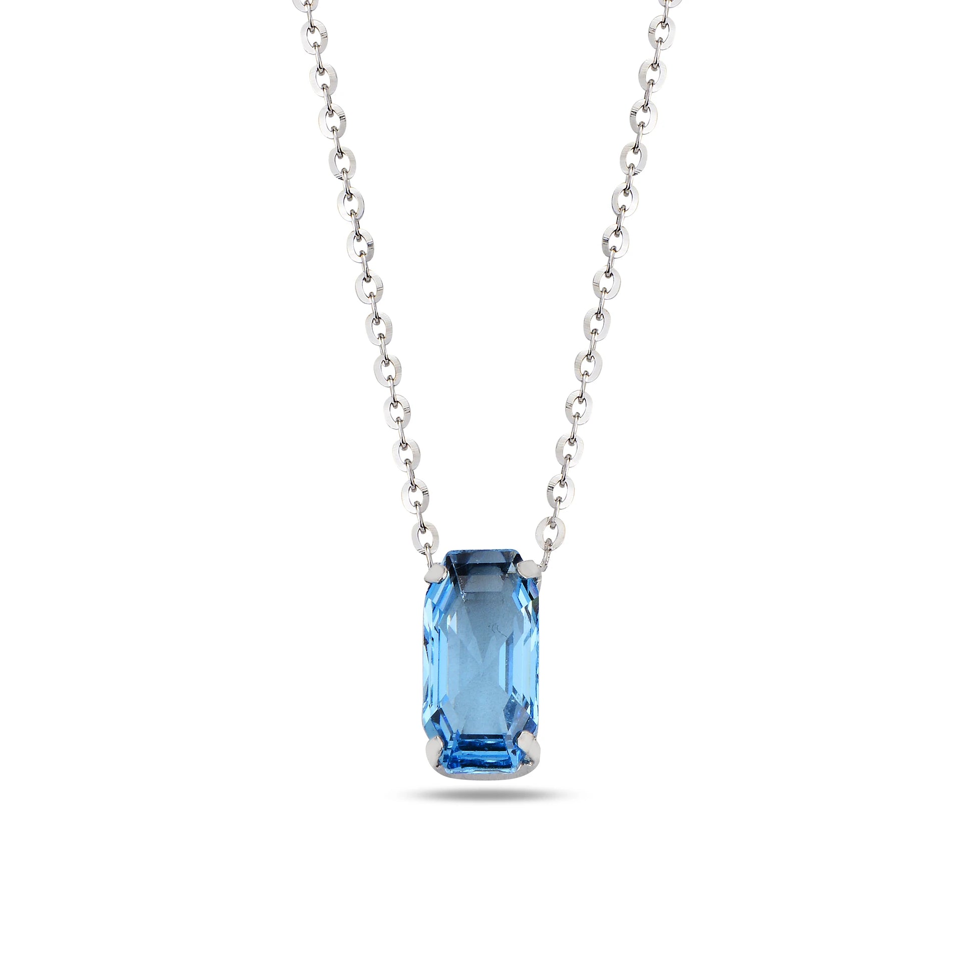 Solitaire Pendant Necklace - Elegant Brilliance