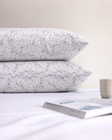100% Cotton Ranforce Pillowcase Set - 2 Pack | Soft, Breathable Bedding