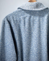 100% Cotton Shawl Collar Bathrobe - Absorbent & Soft Yarn Dyed