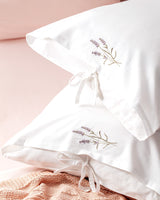 100% Cotton Purple Pillowcase - Soft & Breathable Bedding Cover