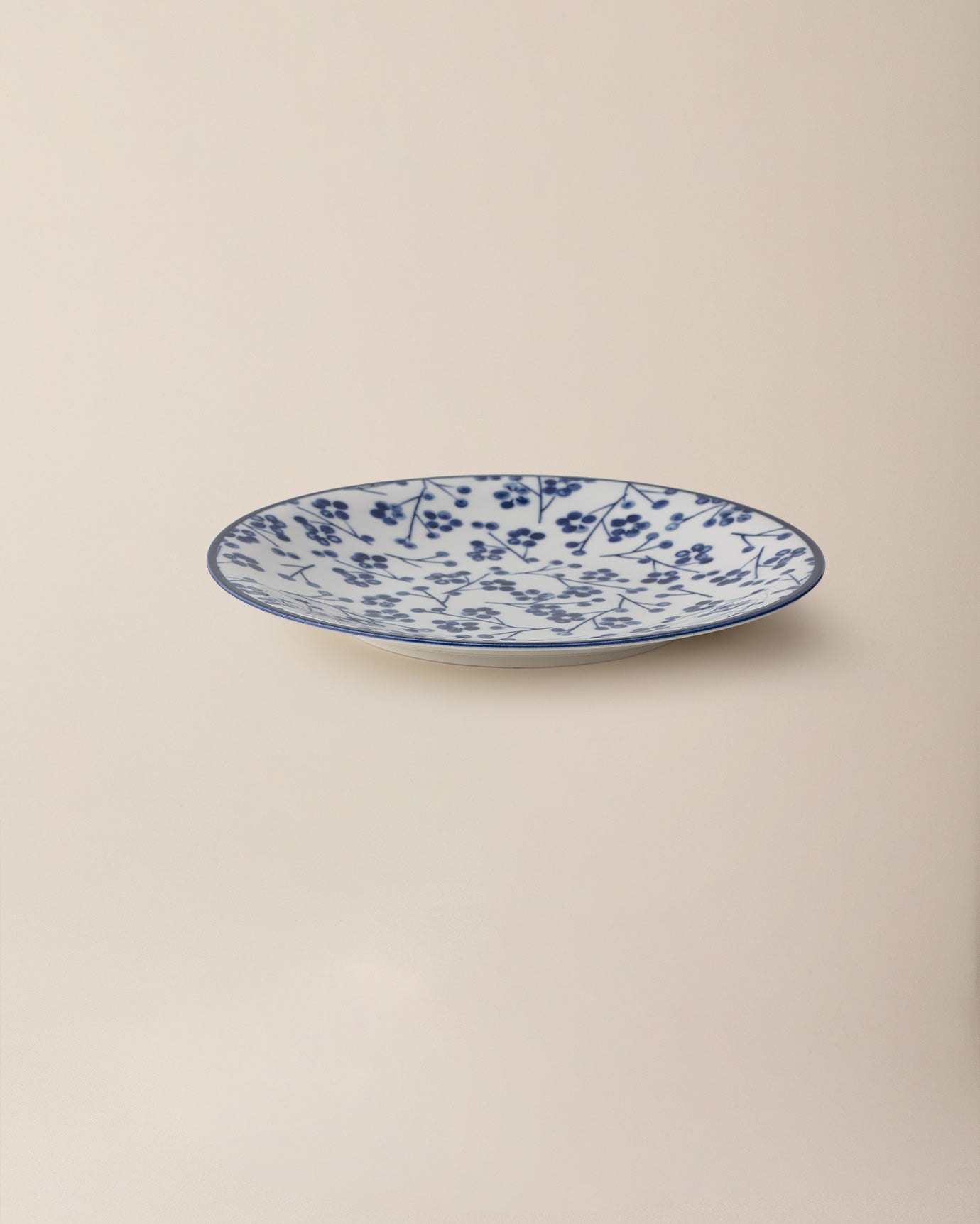 Assiette de service Ange Rêve Bleu Élégant 25 cm