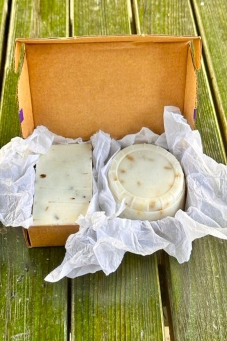 Natural Organic Lavender Soap Bars - Set of 2
