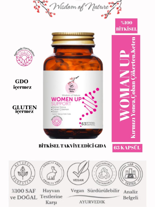 Red Clover & Flaxseed - Women's Wellness Herbal Tablets