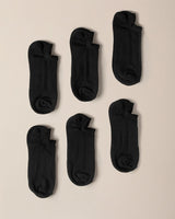 Cotton Blend Women's 6-Pack Sneaker Socks - Everyday Comfort