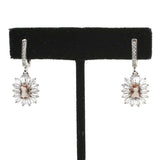 925 Sterling Silver Zultanite Color-Change & Baguette Earrings