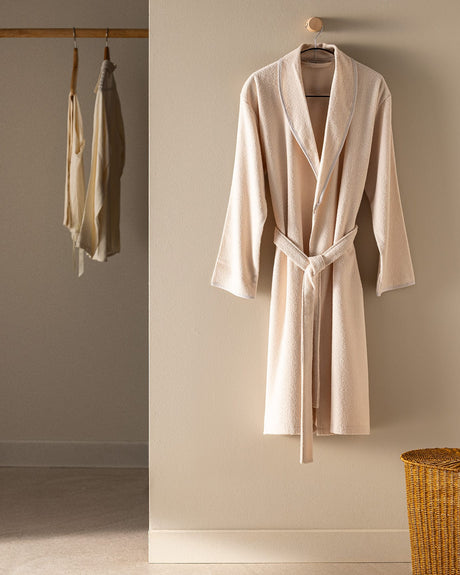 Womens Soft Plush Shawl Collar Bathrobe - Spa Quality Terry Robe