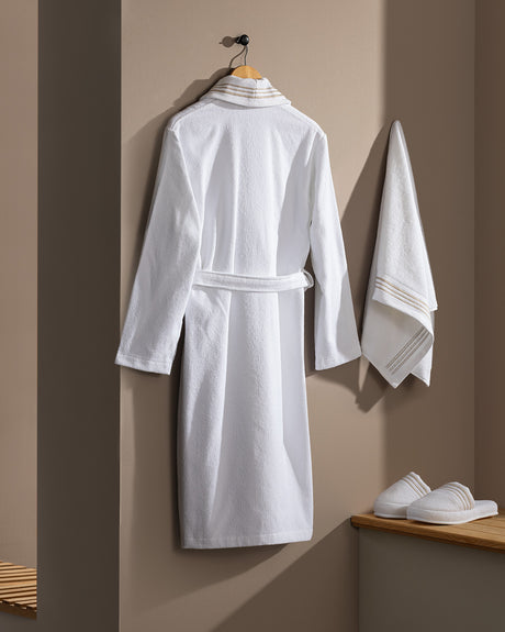 100% Cotton Women's Bathrobe Set - Luxury Comfort Collection