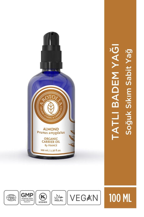 Pure Cold Pressed Sweet Almond Oil