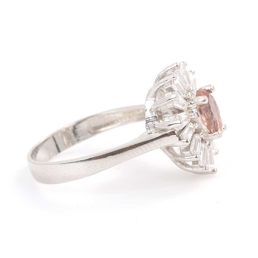 Premium Sterling Silver Zultanite Baguette Ring
