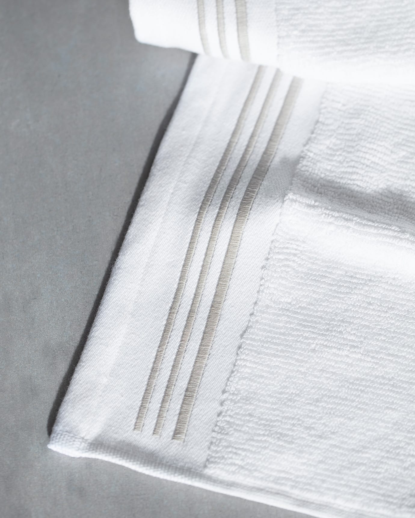 Luxury 100% Cotton Towel Set - Soft & Absorbent Bath Towels - White