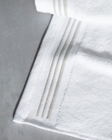 Luxury 100% Cotton Towel Set - Soft & Absorbent Bath Towels - White