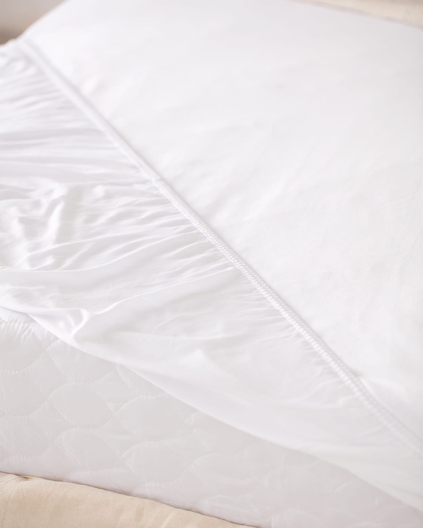 Bamboo Cotton Blend King Fitted Sheet - Soft Knit Comfort