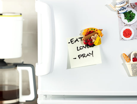 Fun Pizza Refrigerator Magnet - Kitchen Foodie Decor