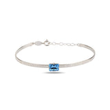 Brilliant Solitaire Armbånd - Elegant Fint Kædedesign