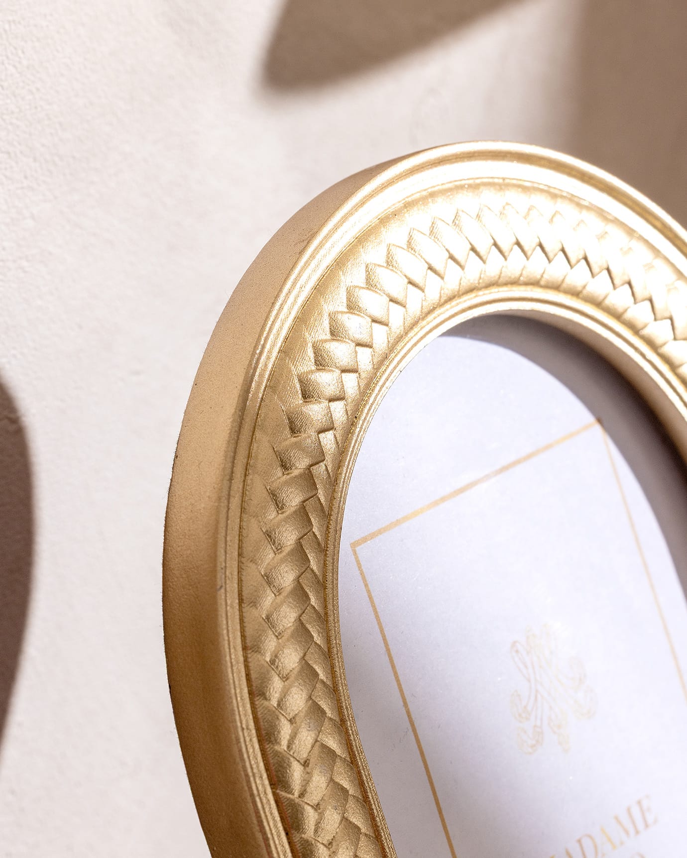 Small Gold Decorative Photo Frame - Tabletop Picture Display