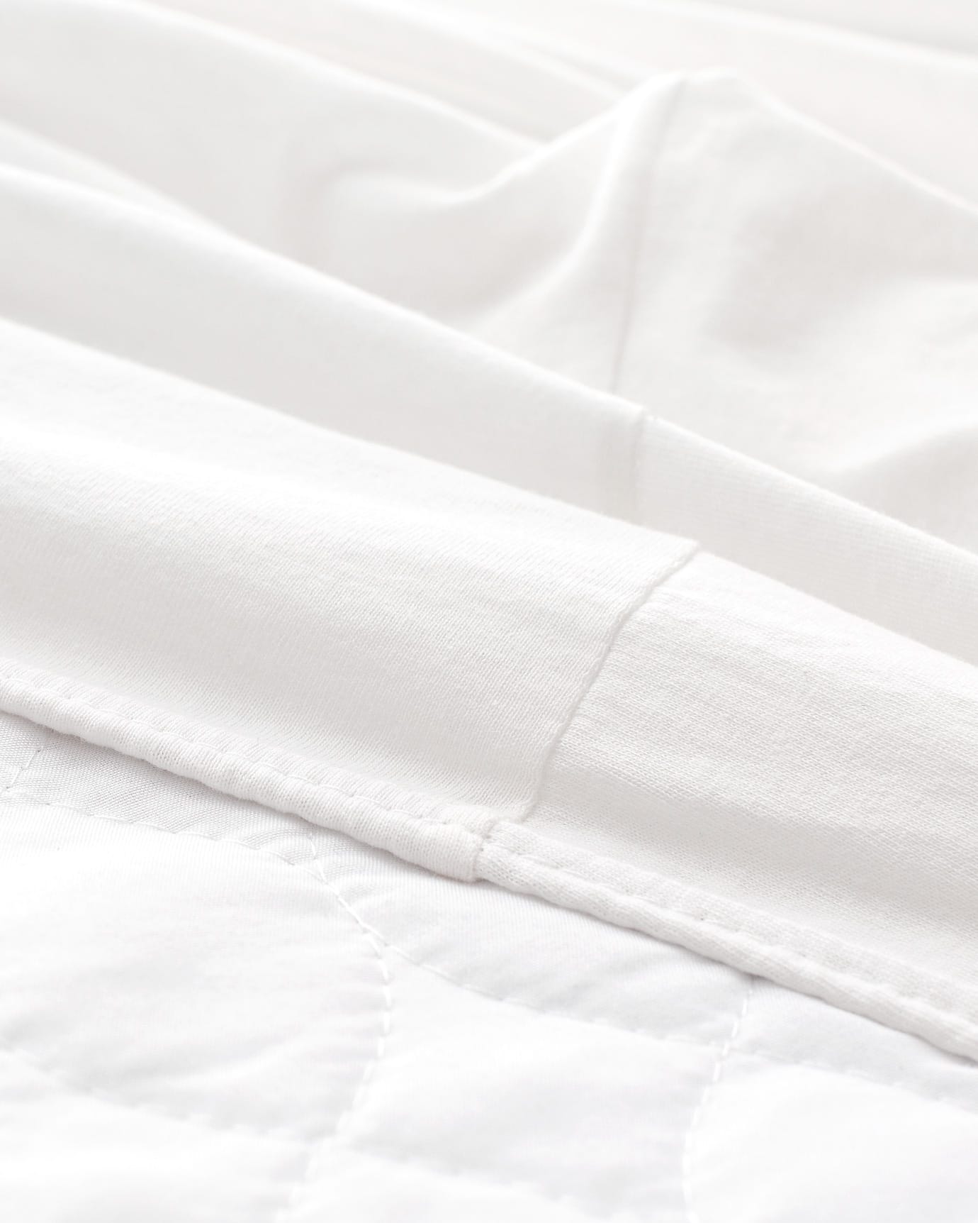 Twin Fitted Sheet, 100% Combed Cotton Jersey, Ultra Soft & Breathable