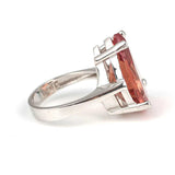 Sterling Silver Zultanite Teardrop Ring - Dynamic Color Shift
