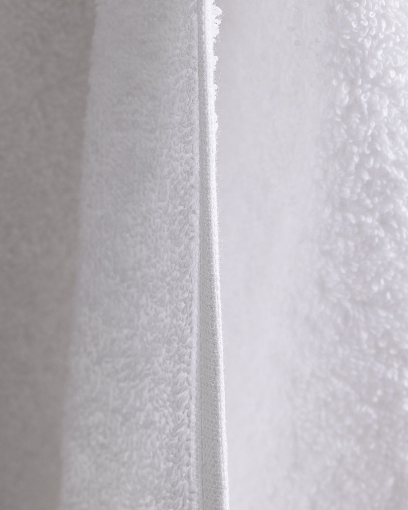 Soft Absorbent Cotton Bath Towel - White & Grey