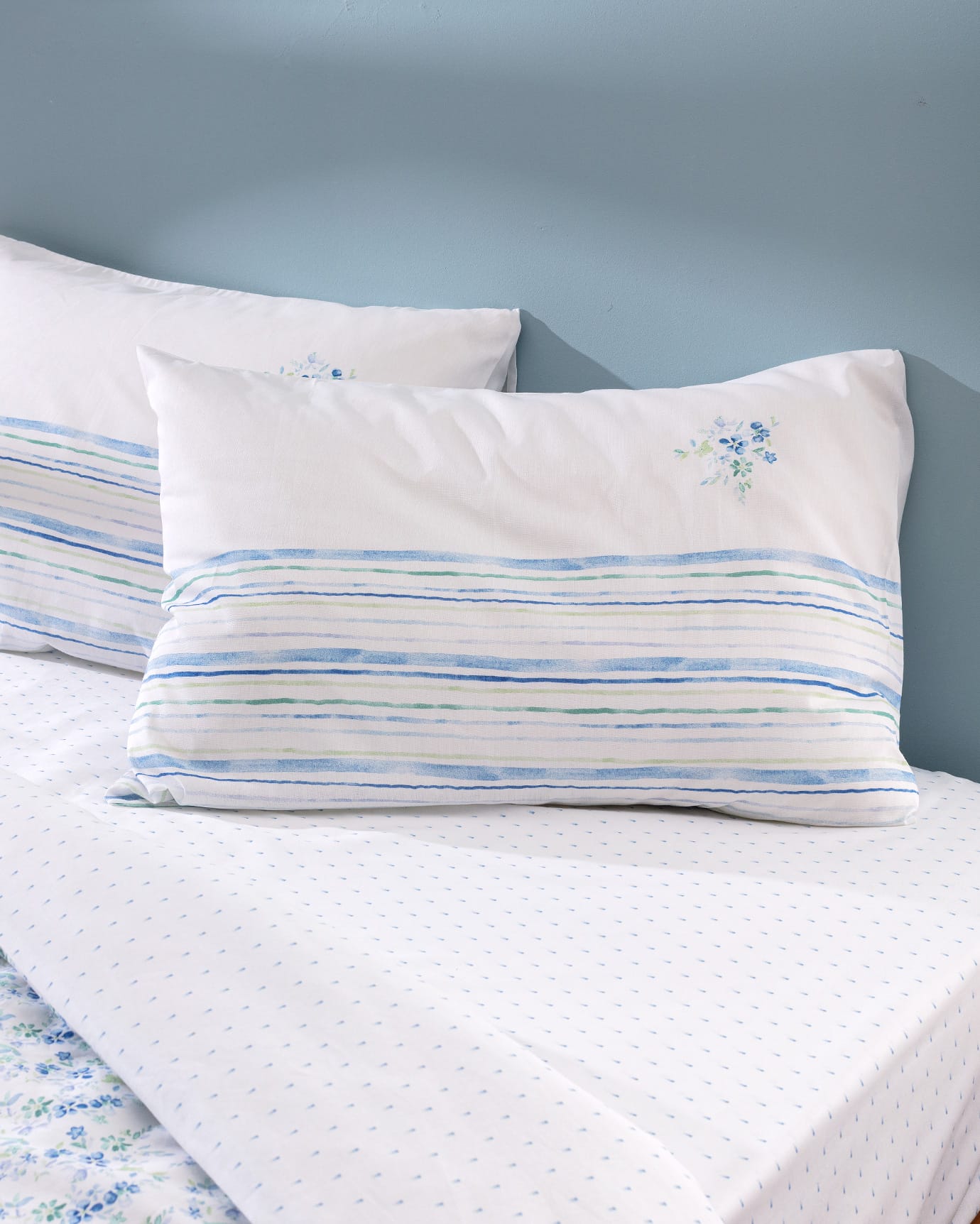 Queen Size Squirrel Printed 100% Cotton Ranforce Duvet Cover Set