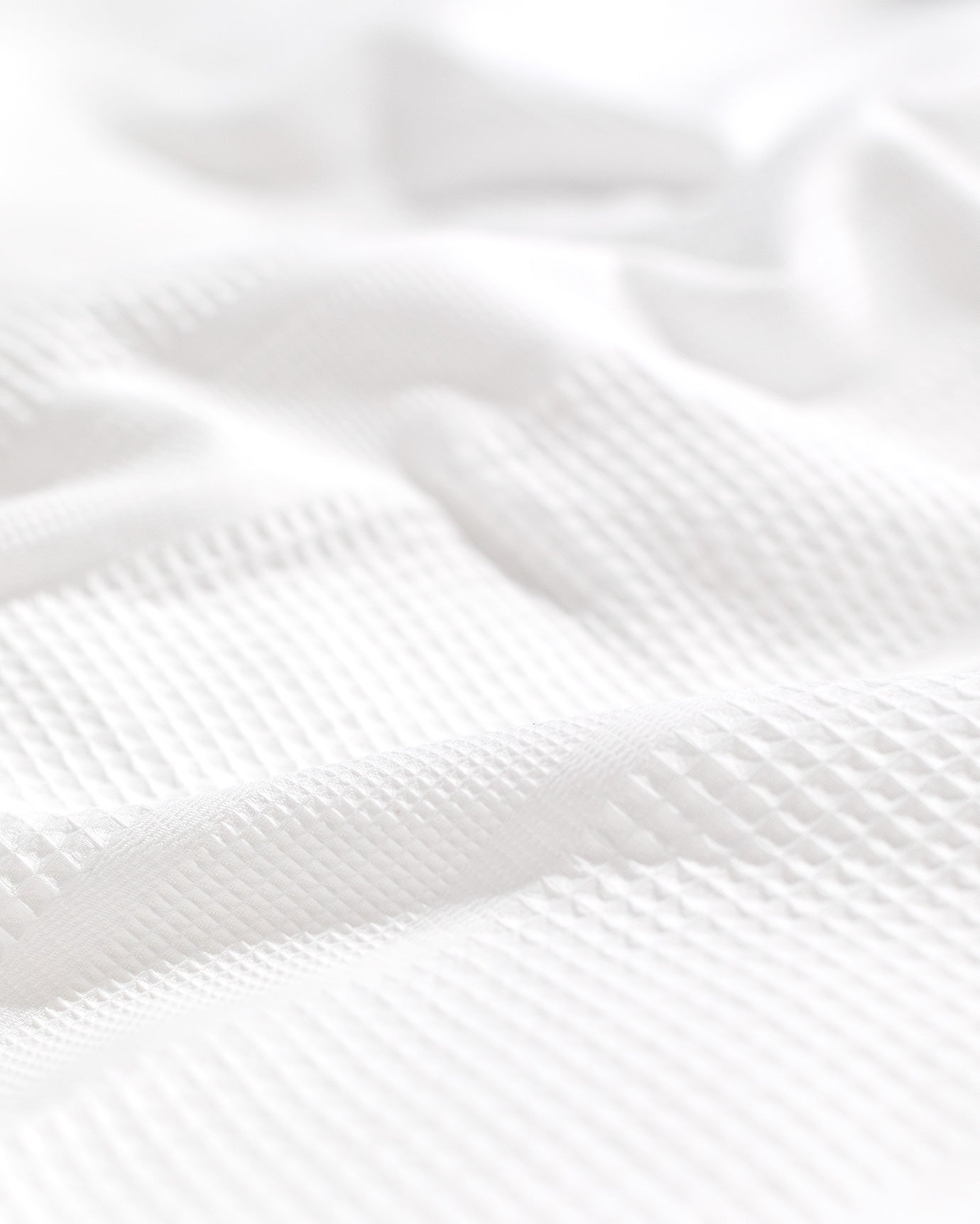 100% Cotton Twin Pique Blanket - Soft Lightweight Summer Coverlet