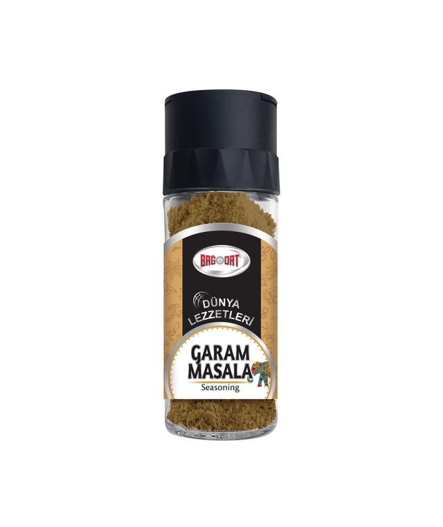 Authentic Garam Masala Spice Blend Glass Shaker