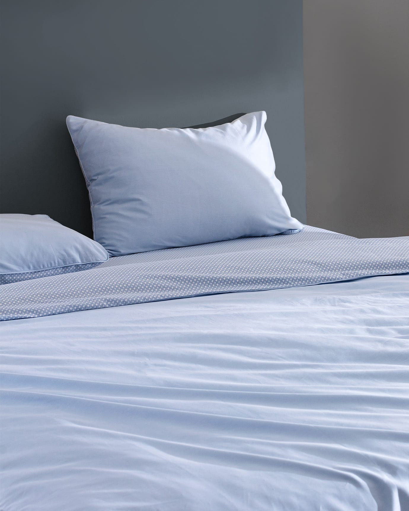 100% Cotton Sateen Duvet Cover Set - Clodia Printed Design