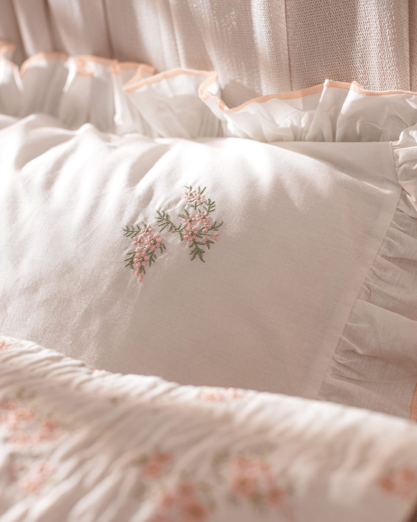 Double Bedspread Set - Powder Pink - Soft & Elegant Bedding