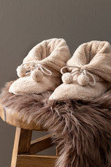 Women's Plush Cozy Slipper Boots - Indoor Warm Home Footwear