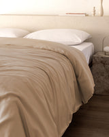 100% Cotton Sateen Single Duvet Cover - Premium Soft Bedding