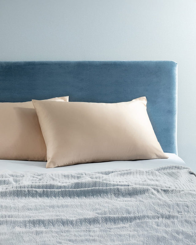100% Cotton Sateen Pillowcase Set of 2 - Soft & Luxurious Bedding