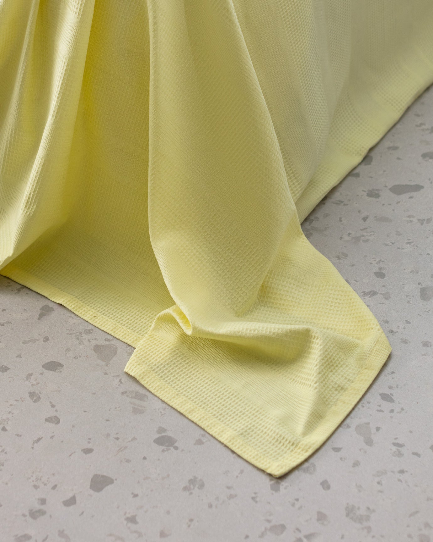 King Size Ecocell Solid Lightweight Bedspread Blanket