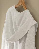 100% Cotton Hooded Unisex Bathrobe