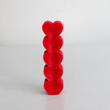 Hand Poured Heart Shaped Natural Soy Wax Candle