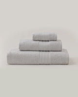 TENCEL-Mischgewebe Gesichtstuch – Ultraweich & Saugstarkes Handtuch – Hellgrau