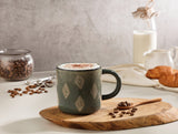 Ceramic Cylindrical Mug - Modern Minimalist Everyday Drinkware