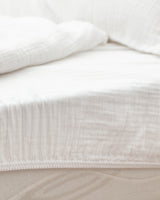 Muslin Double Duvet Cover Set - Pure Cotton, Delicate Comfort