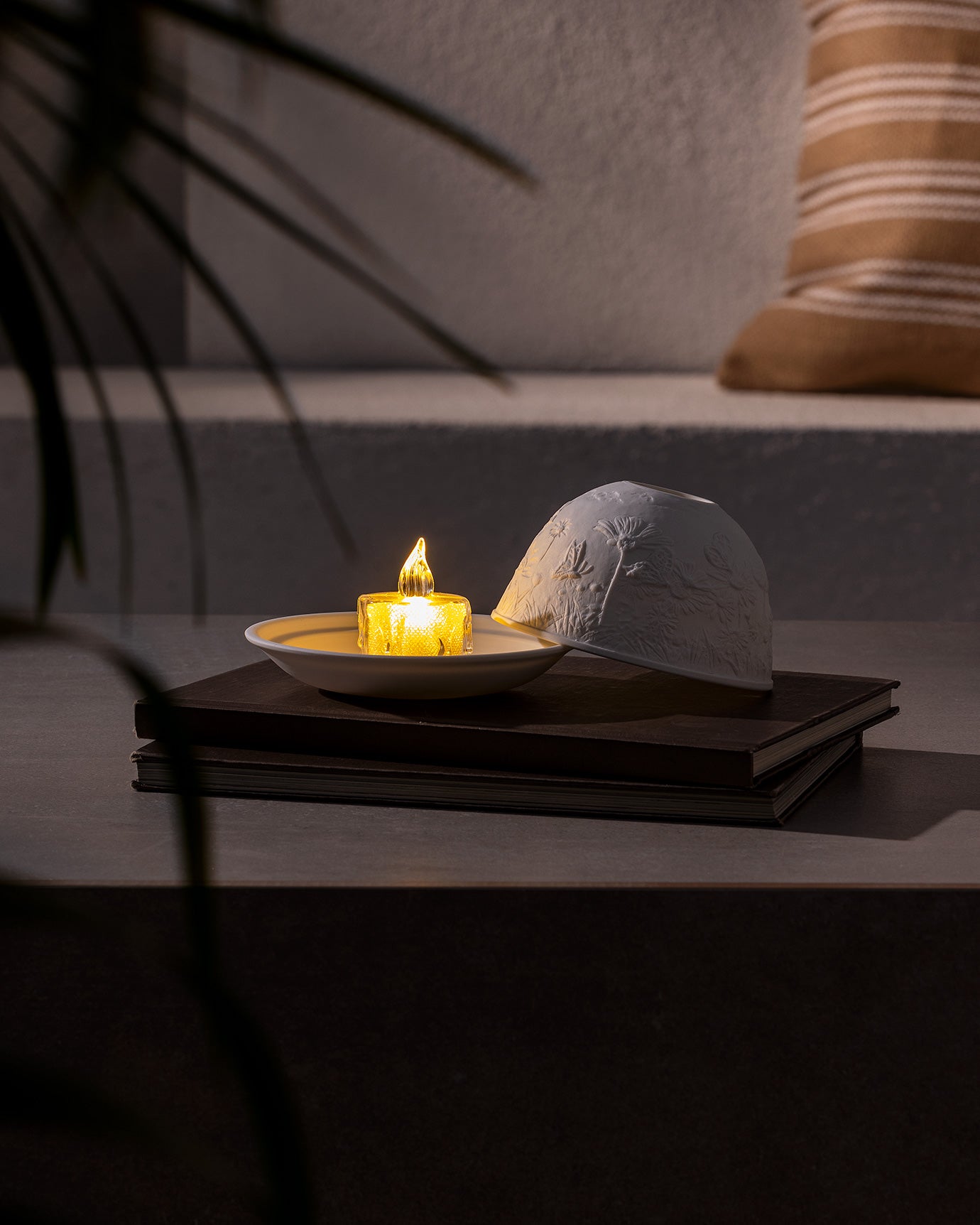 Elegant LED Decorative Candle Holder