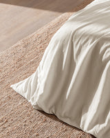 Rosalie 100% Cotton King Size Duvet Set - Textured Dobby Weave