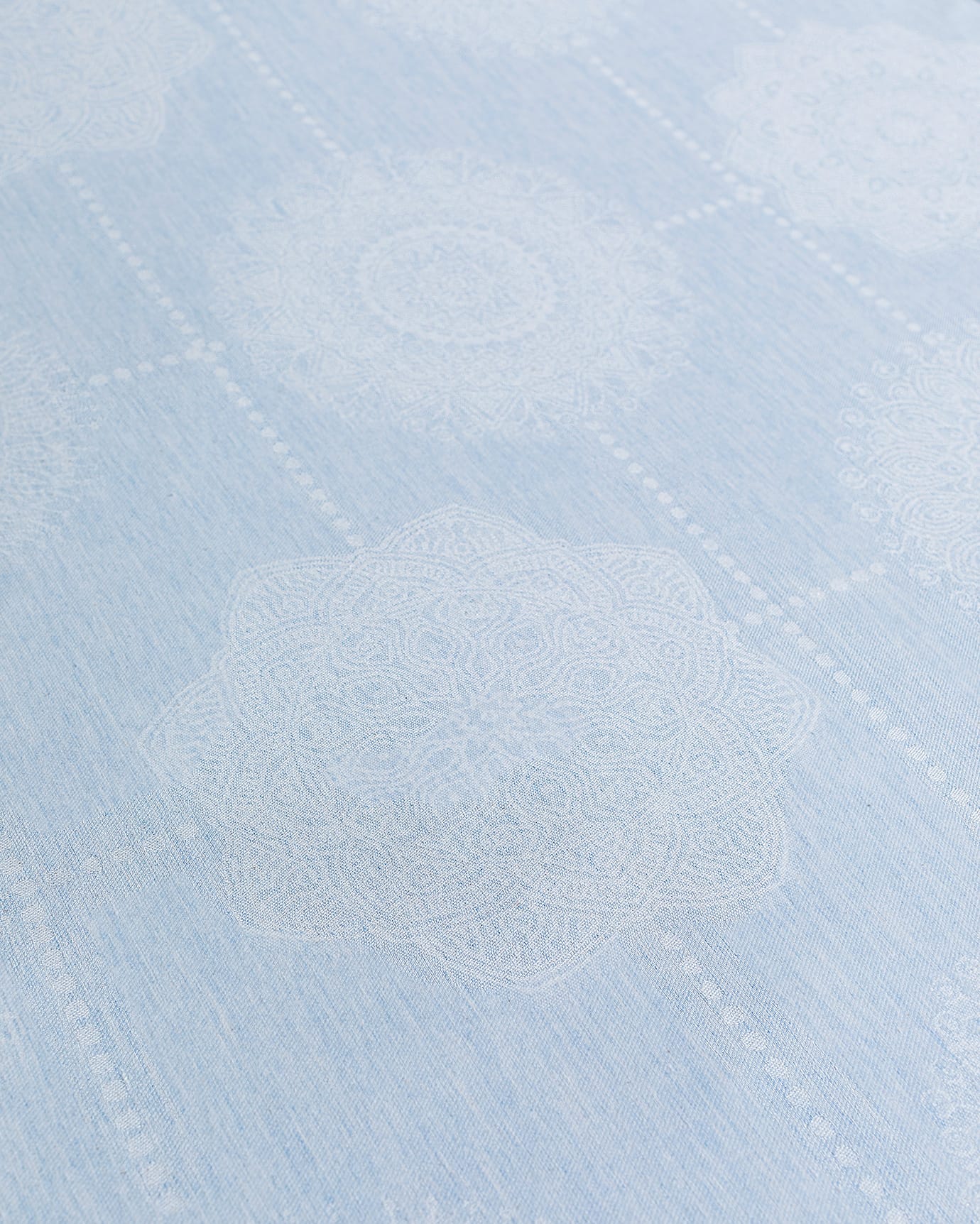 Viscose Blend Double Duvet Set - Jacquard Weave Design
