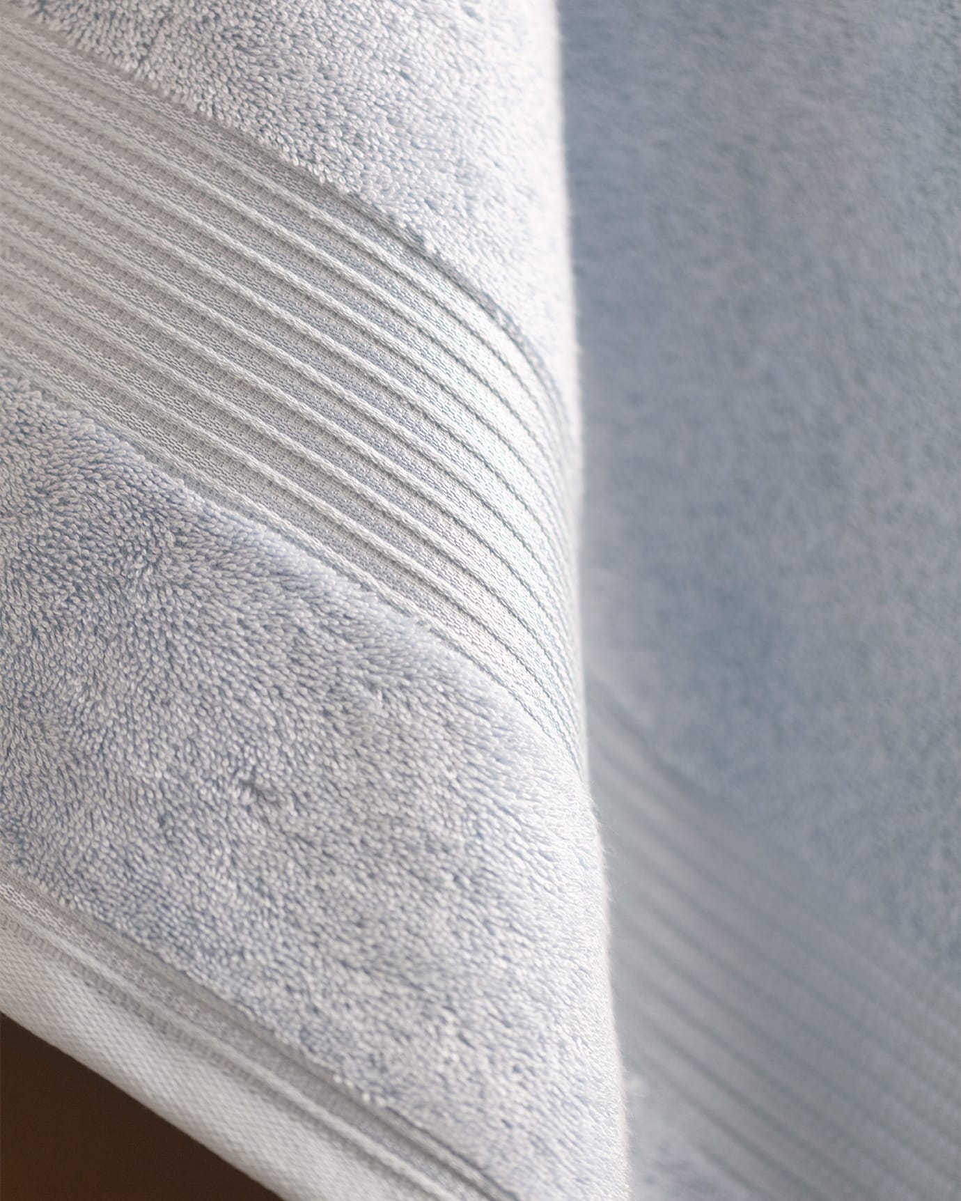 Clarette Soft Blue Face Towel - Plush & Absorbent Bathroom Towel