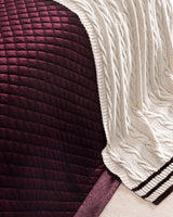 Elegant 11-Piece Royal Dinnerware Set, Burgundy