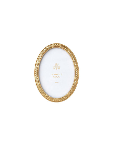 Polyester Photo Frame - Gold Accent for Cherished Memories