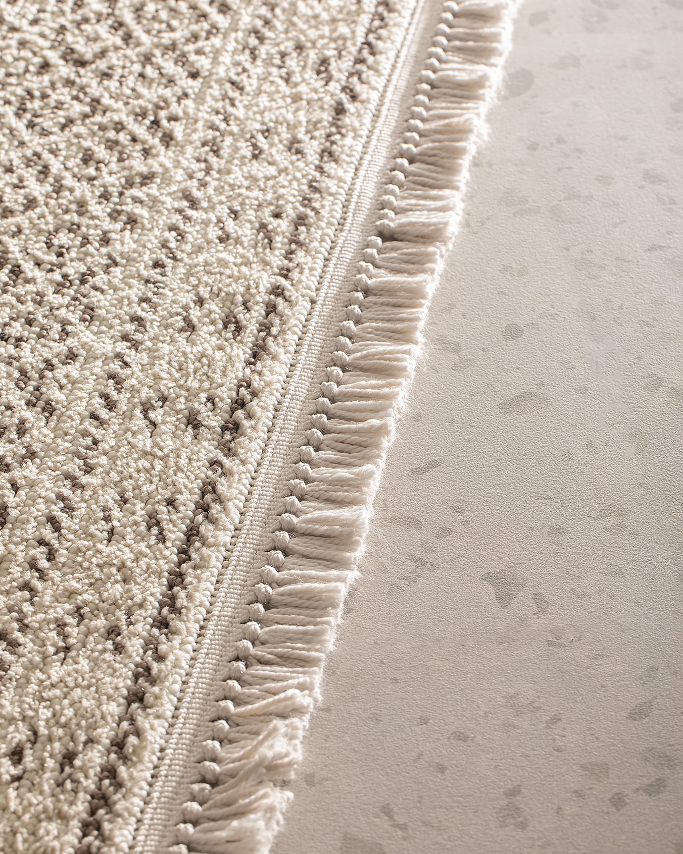 Soft Cream Area Rug for Living Room and Bedroom Decor