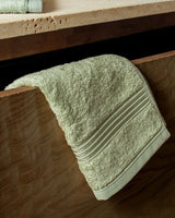 Light Green Cotton Hand Towel Set - 2 Pack